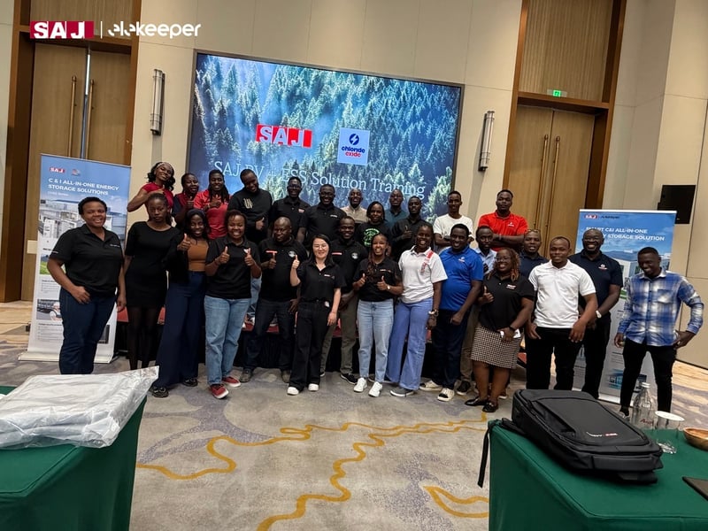 SAJ and Chloride Exide PV and energy storage solution training in Nairobi Kenya