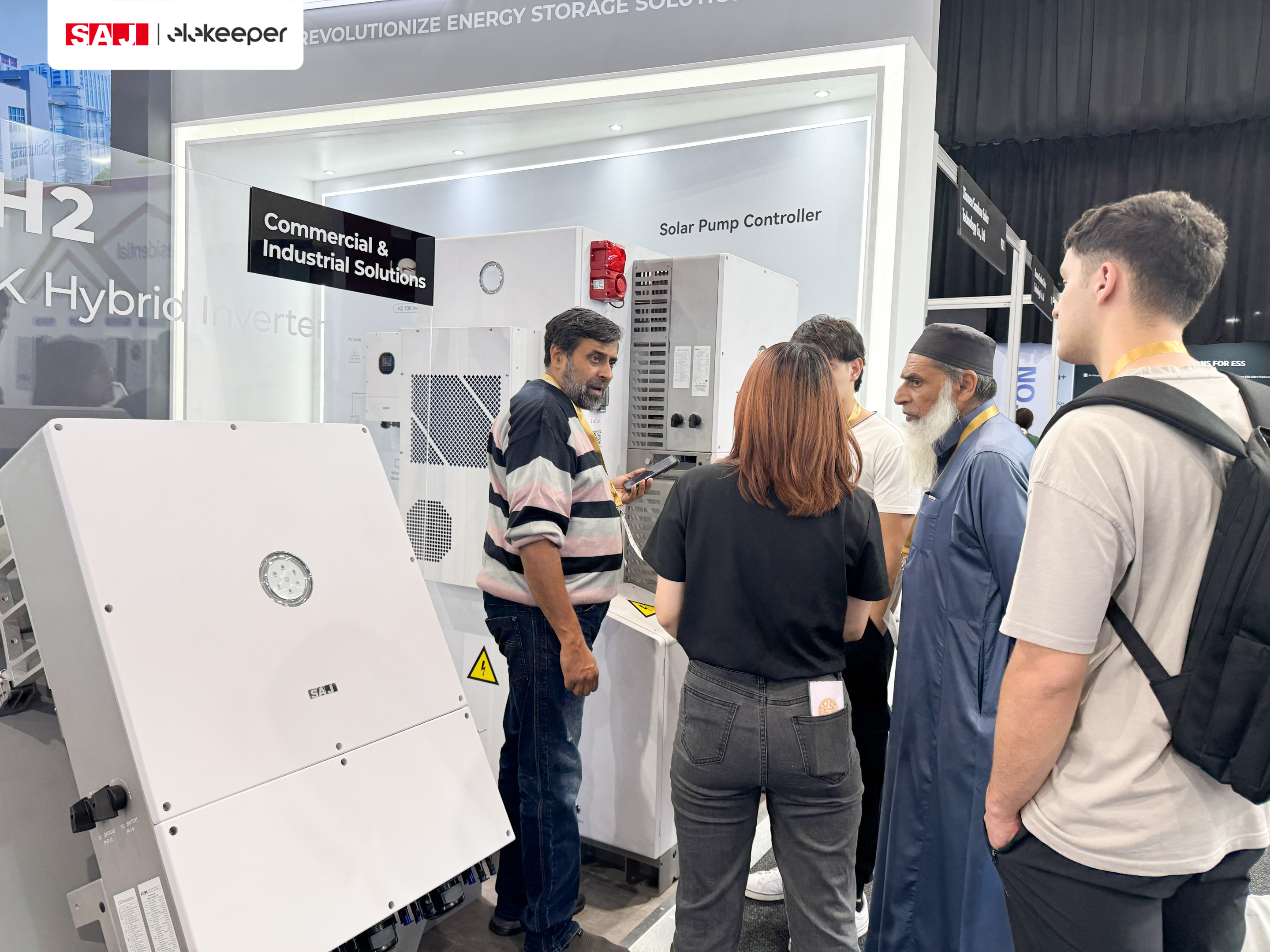 Exhibition Review | SAJ Electric Shines at Solar & Storage Live