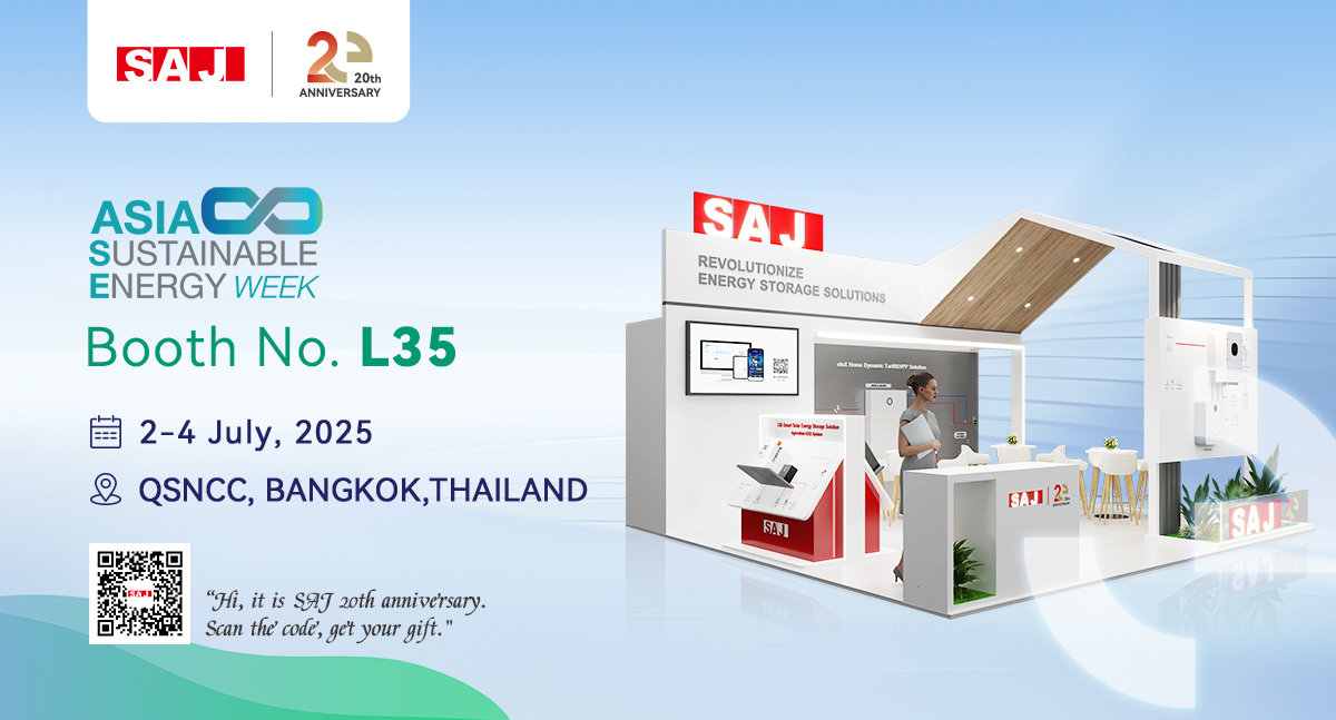 You’re Invited! Visit SAJ at ASIA SUSTAINABLE ENERGY WEEK 2025!